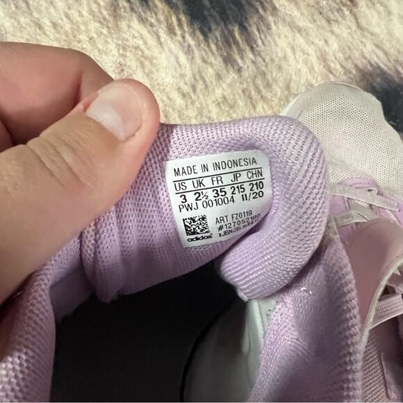 Adidas Kids Runfalcon 2.0 Trainers Running Shoes Easy Closure Size 3 - Picture 7 of 9